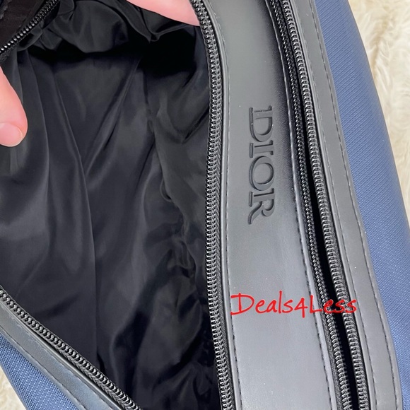 Dior Pouch Toiletry Case Cosmetic Bag Travel Holdall NEW - Picture 3 of 10